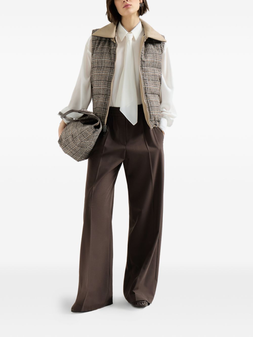 LOOSE FIT WOOL TROUSERS