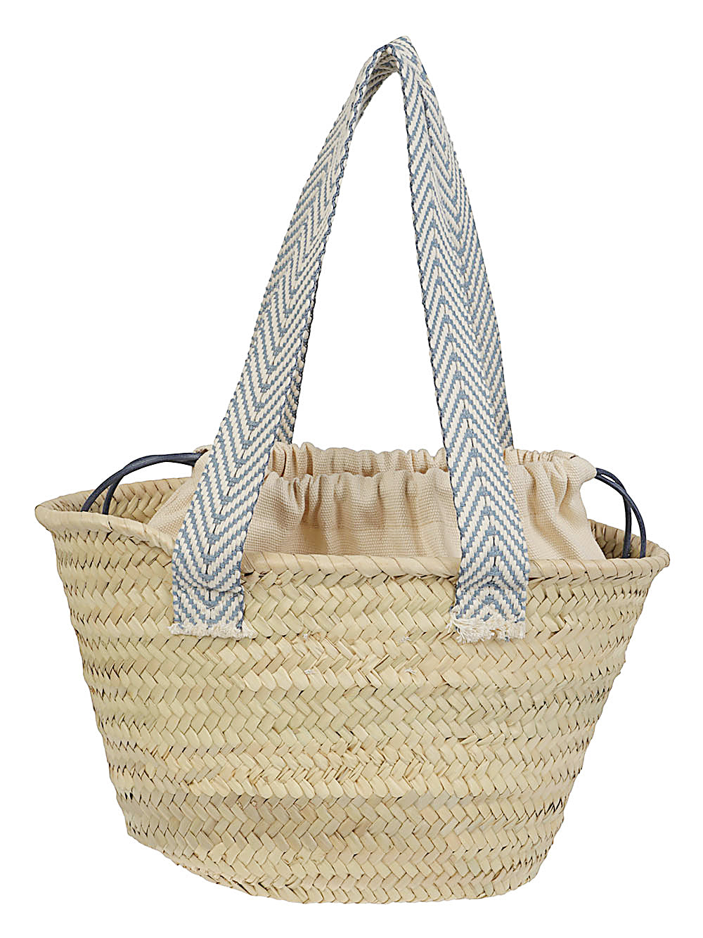 LAGO DI COMO WITH LOVE RAFIA TOTE