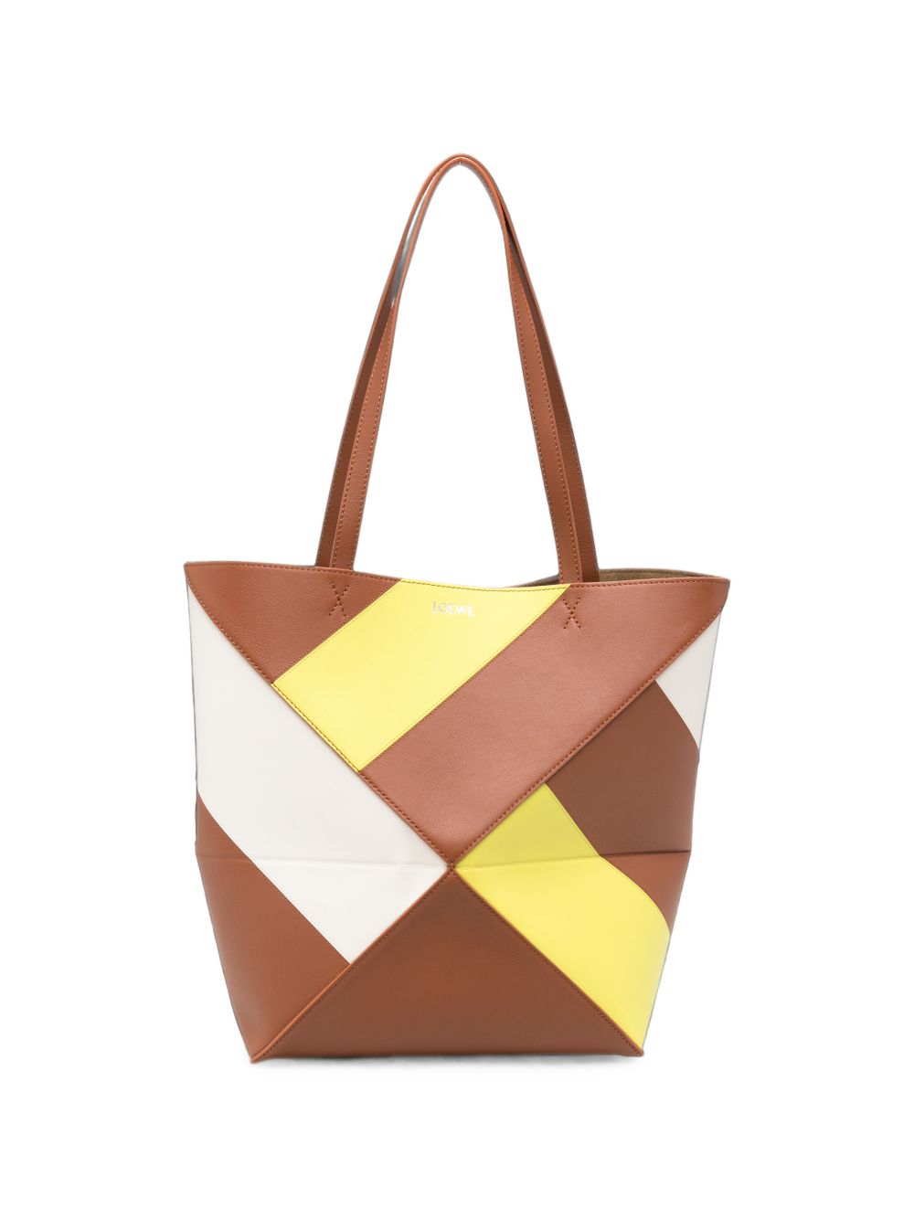 PUZZLE FOLD GRAPHIC MEDIUM TOTE