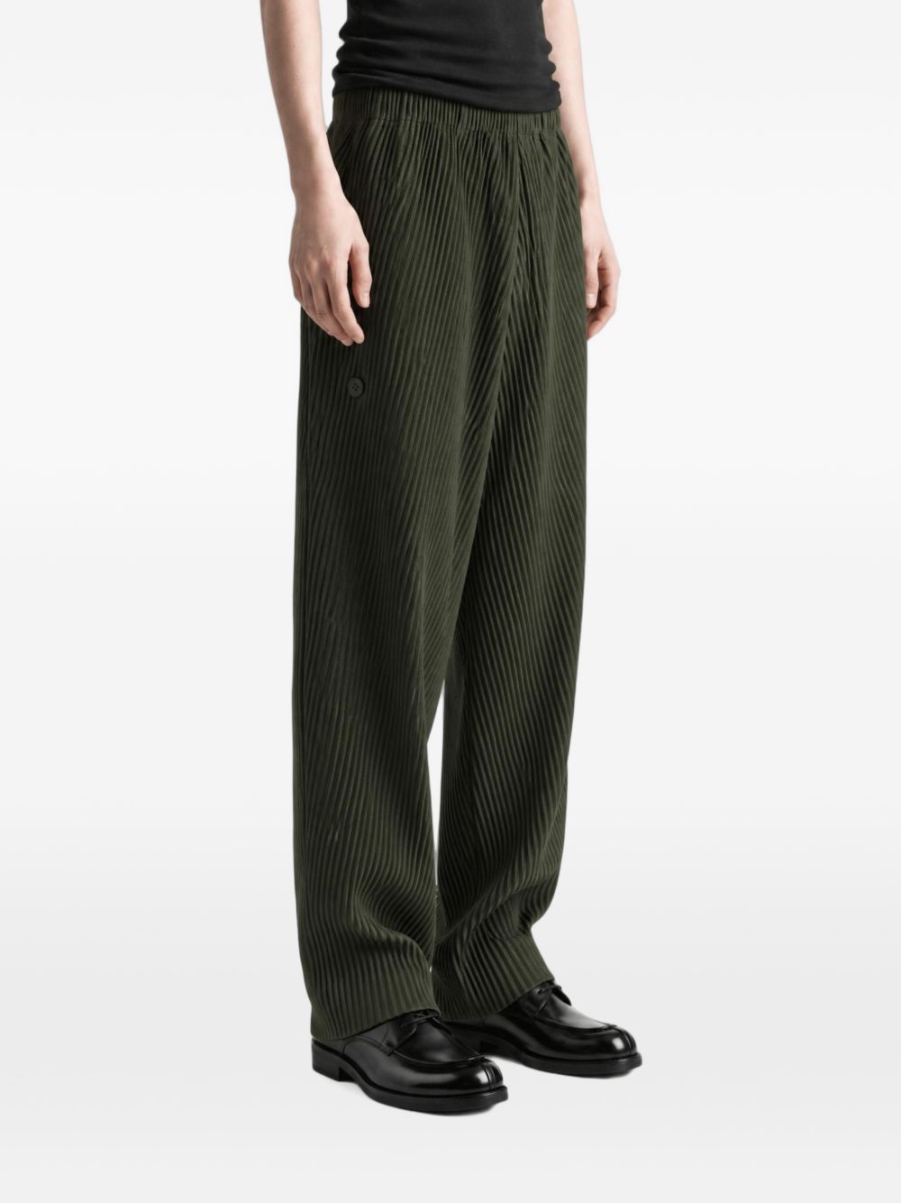 PLEATED TROUSERS