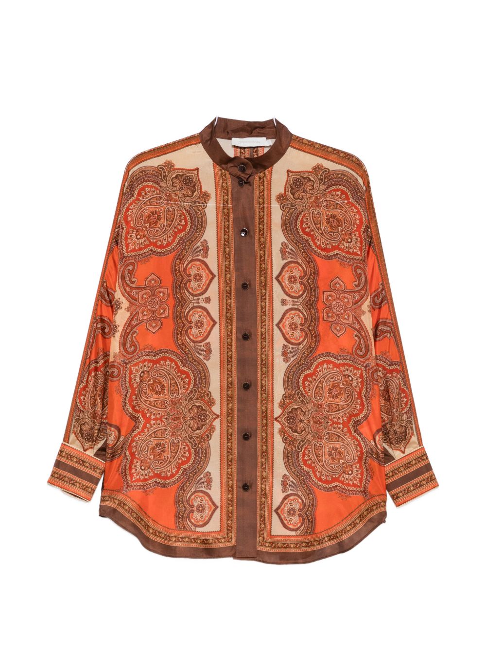 MAHON PRINTED SILK SHIRT