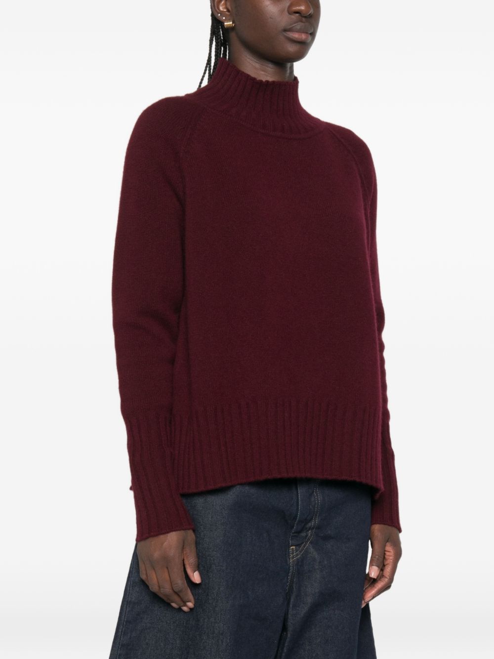 CASHMERE TURTLE-NECK SWEATER