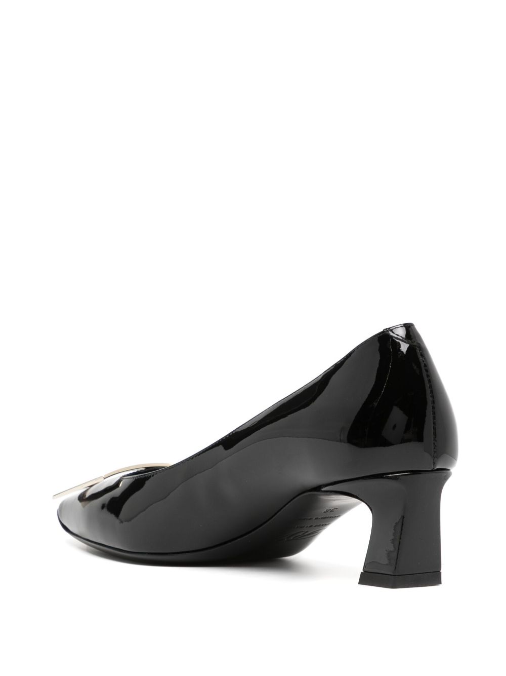 TROMPETTE PATENT LEATHER PUMPS