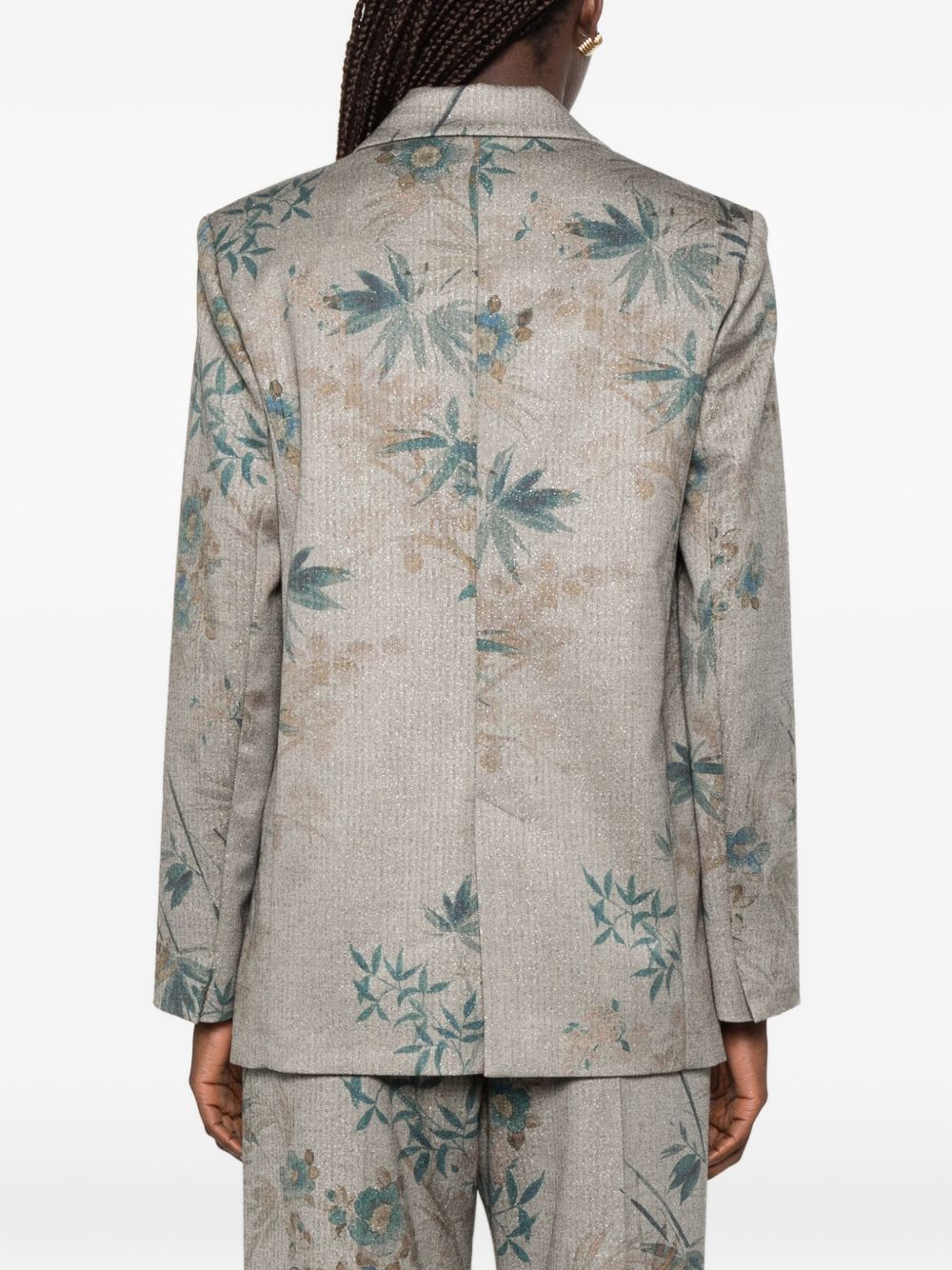 PRINTED SINGLE-BREASTED JACKET