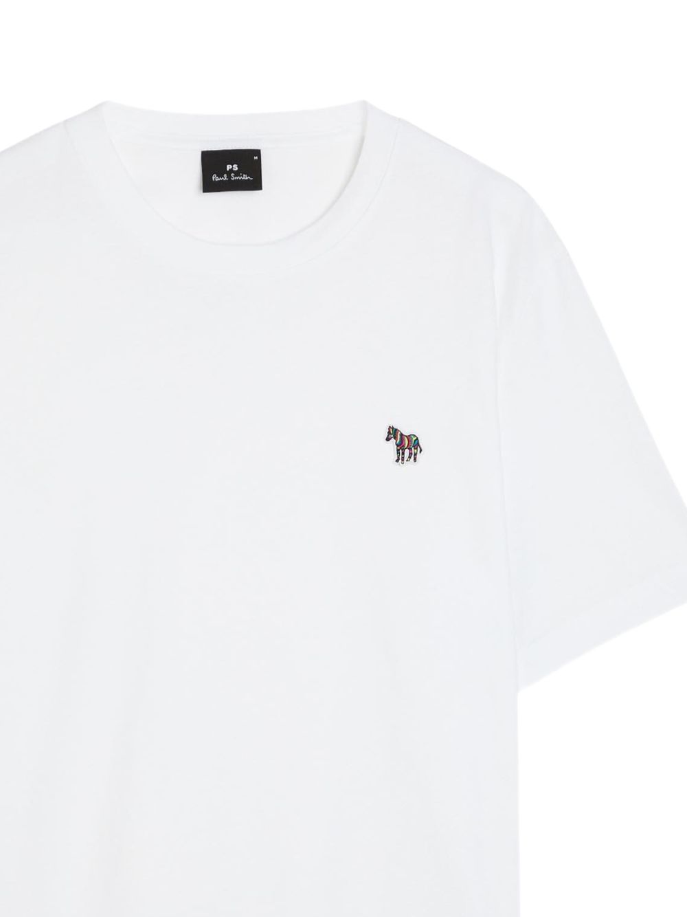 ZEBRA LOGO COTTON T-SHIRT
