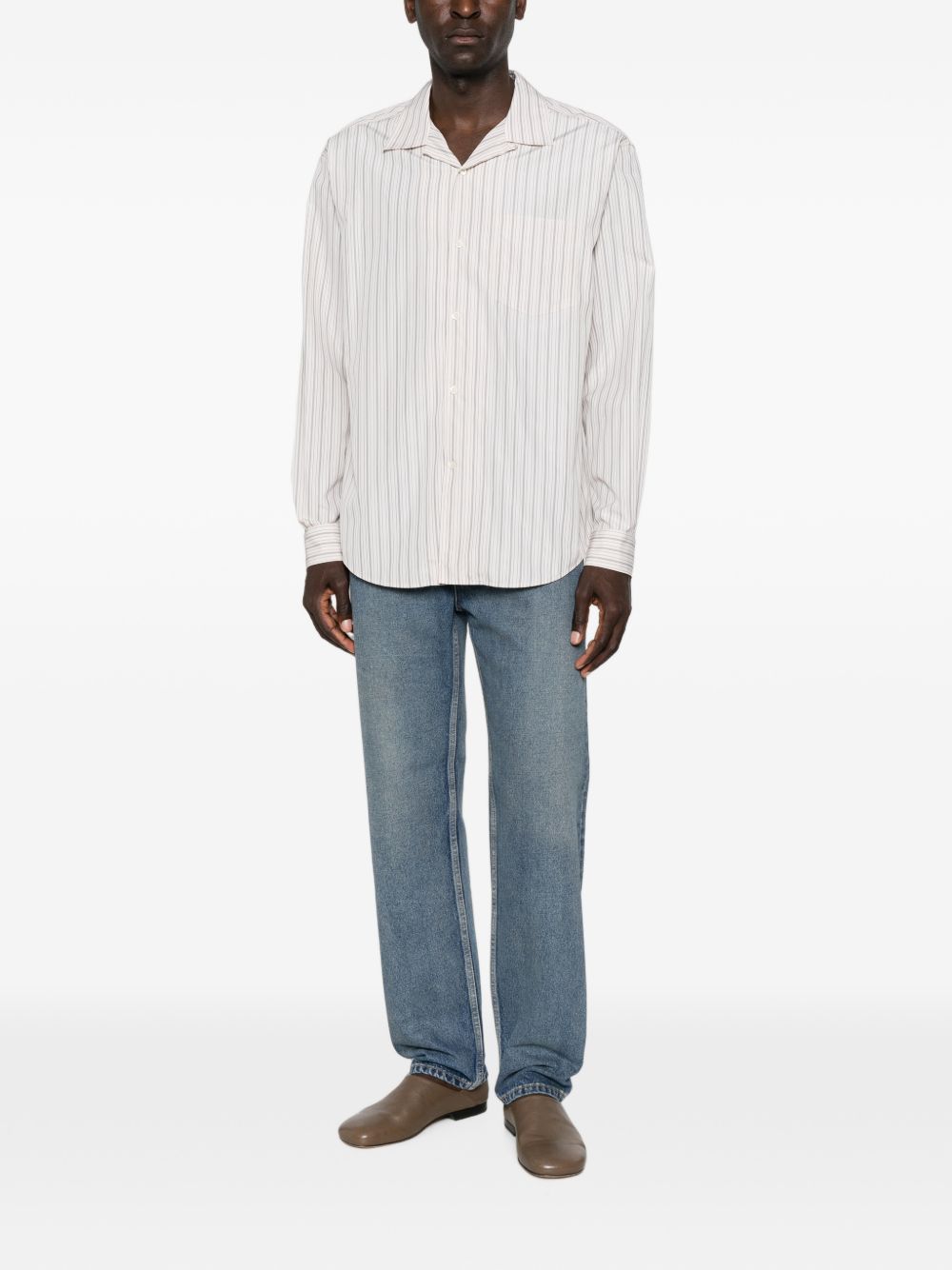 VANJA STRIPED COTTON SHIRT