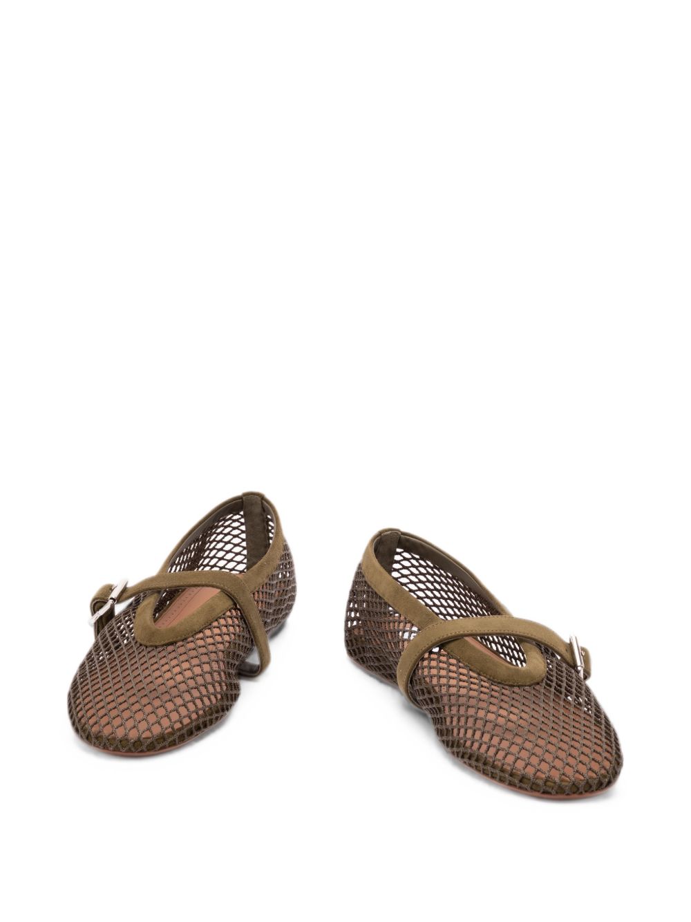 FISHNET BALLET FLATS