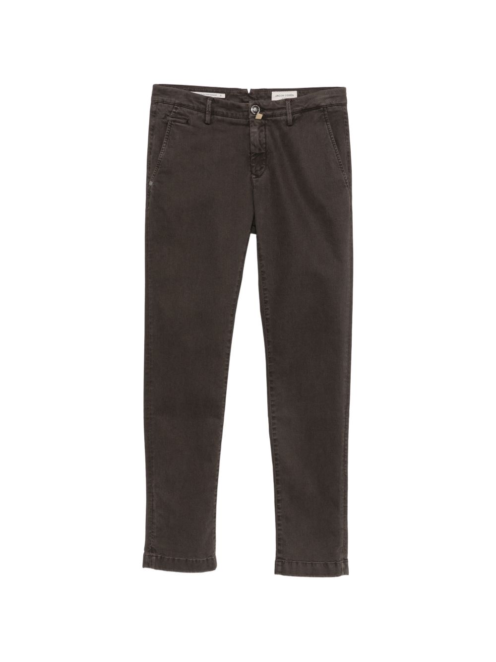 SLIM FIT COTTON TROUSERS