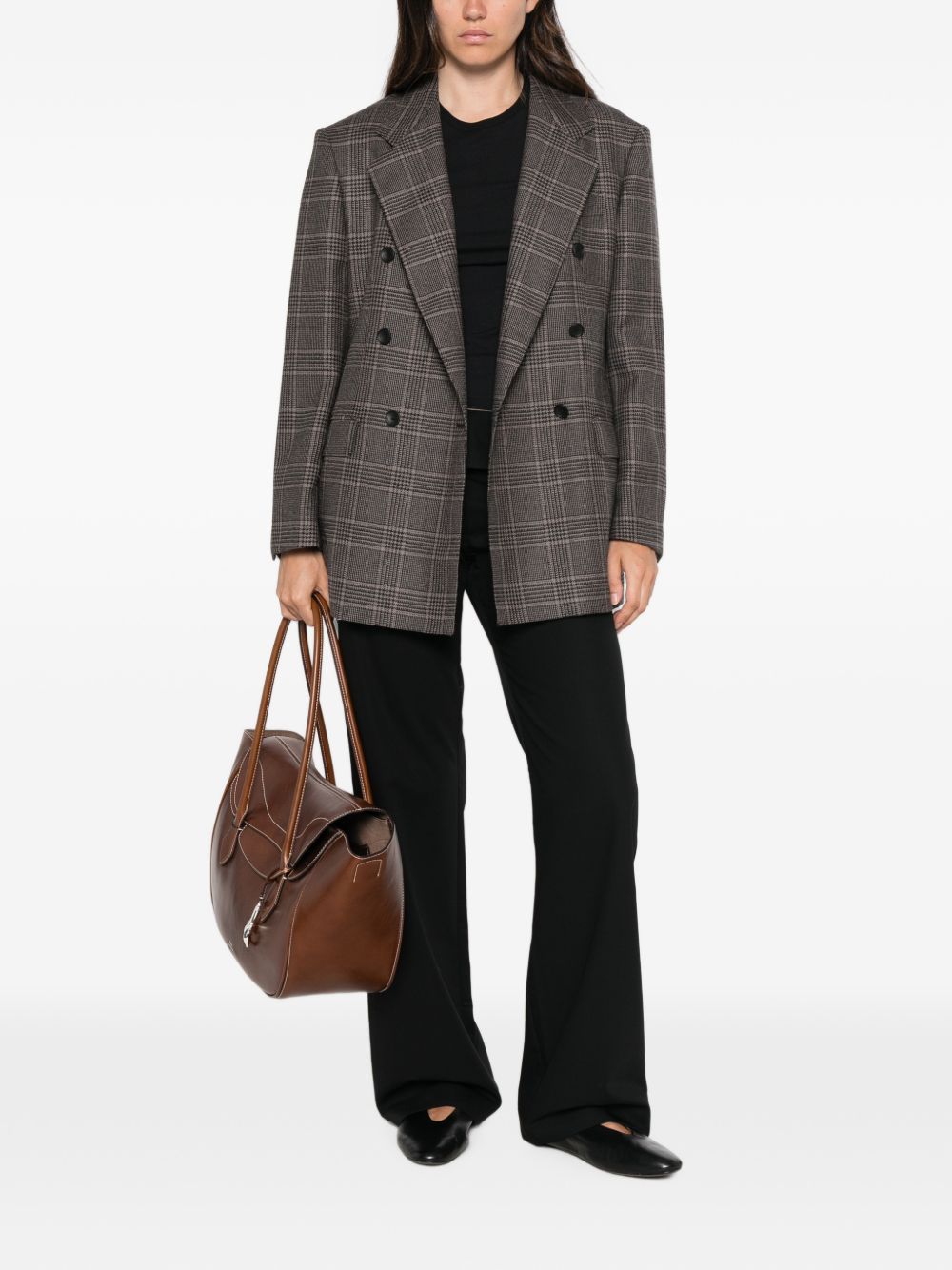 WOOL DOUBLE-BREASTED JACKET
