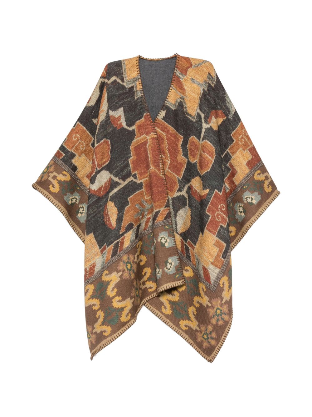 WOOL PONCHO