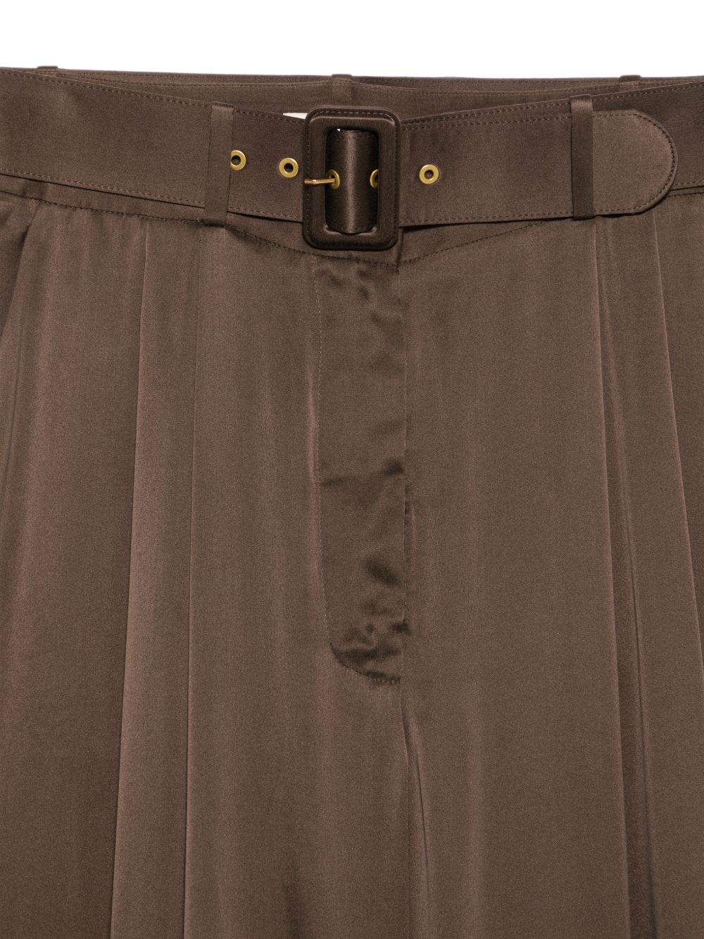 SILK TUCK TROUSERS