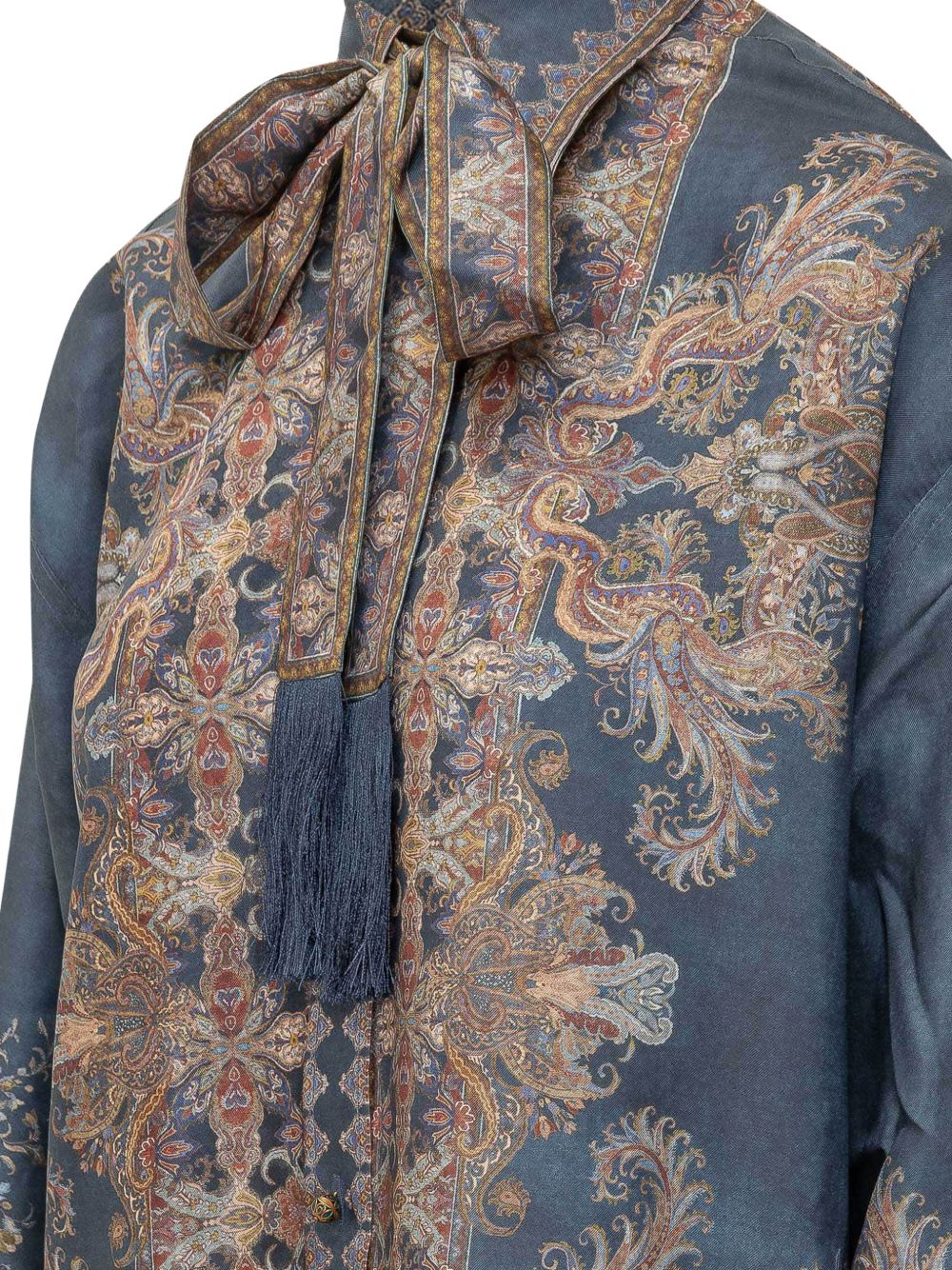 VALIANT PRINTED SILK SHIRT