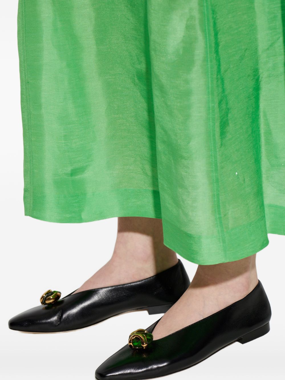 MARGOT LEATHER BALLETS