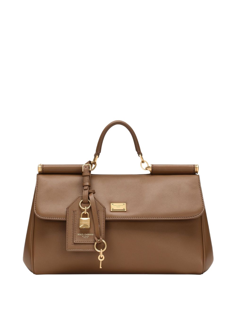 MY SICILY MEDIUM SOFT LEATHER HANDBAG