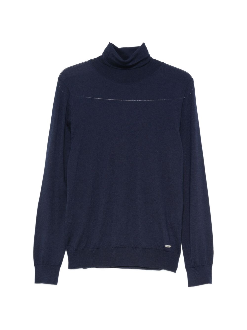 CASHMERE AND SILK TURTLE-NECK SWEATER