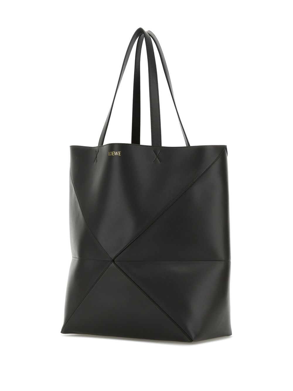PUZZLE FOLD XL LEATHER TOTE