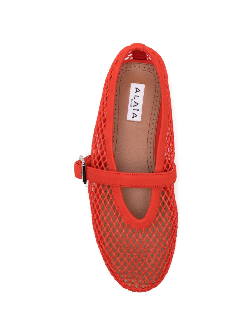 FISHNET BALLET FLATS
