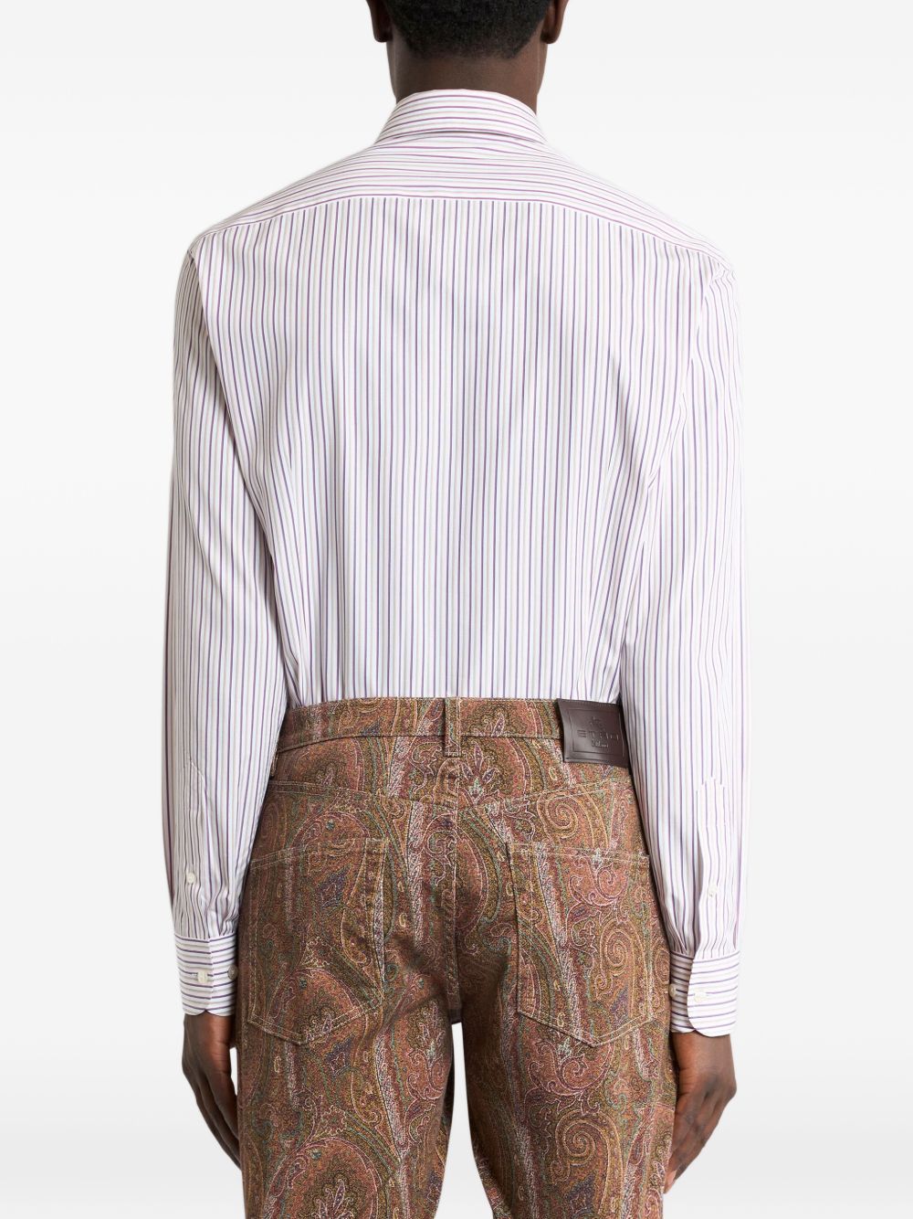 STRIPED COTTON SHIRT