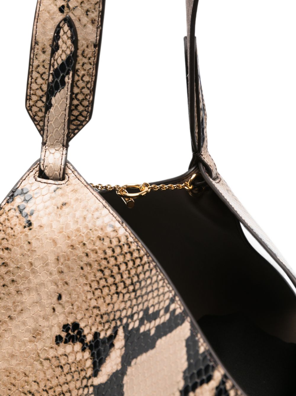 LOTUS SMALL LEATHET BUCKET BAG
