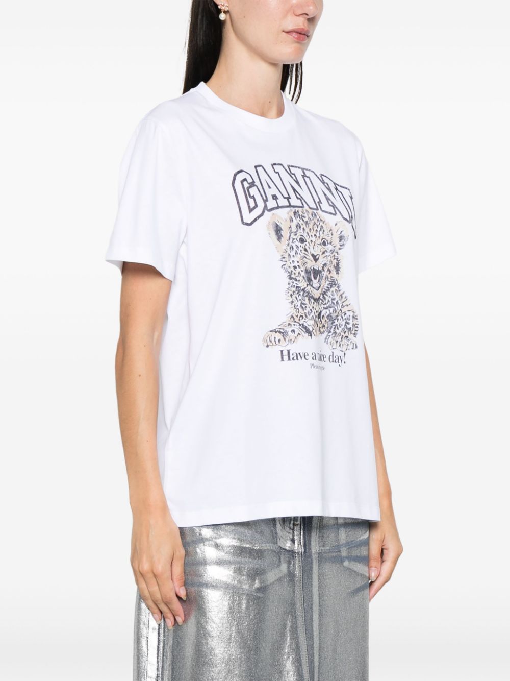 PRINTED COTTON T-SHIRT