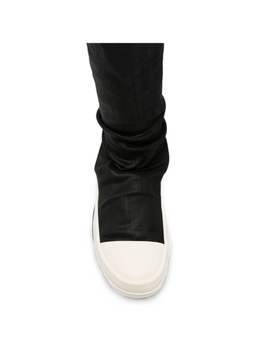 OVER-THE-KNEE DENIM BOOTS