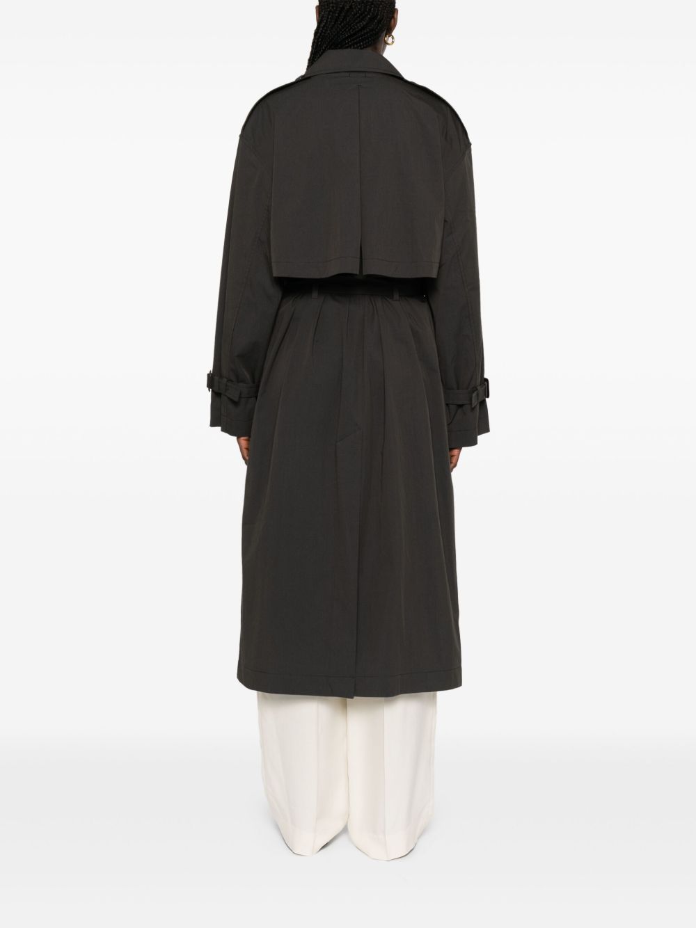COTTON BLEND TRENCH COAT