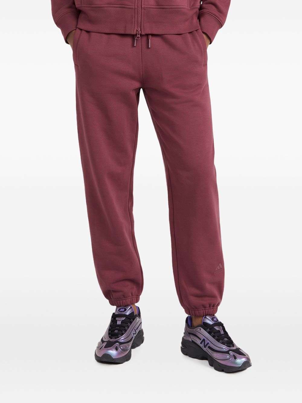 LOGO COTTON BLEND TROUSERS