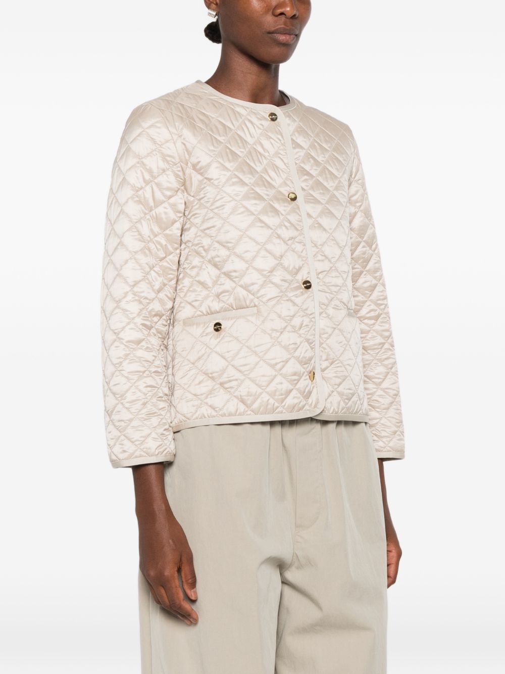 QUILTED BLOUSON JACKET