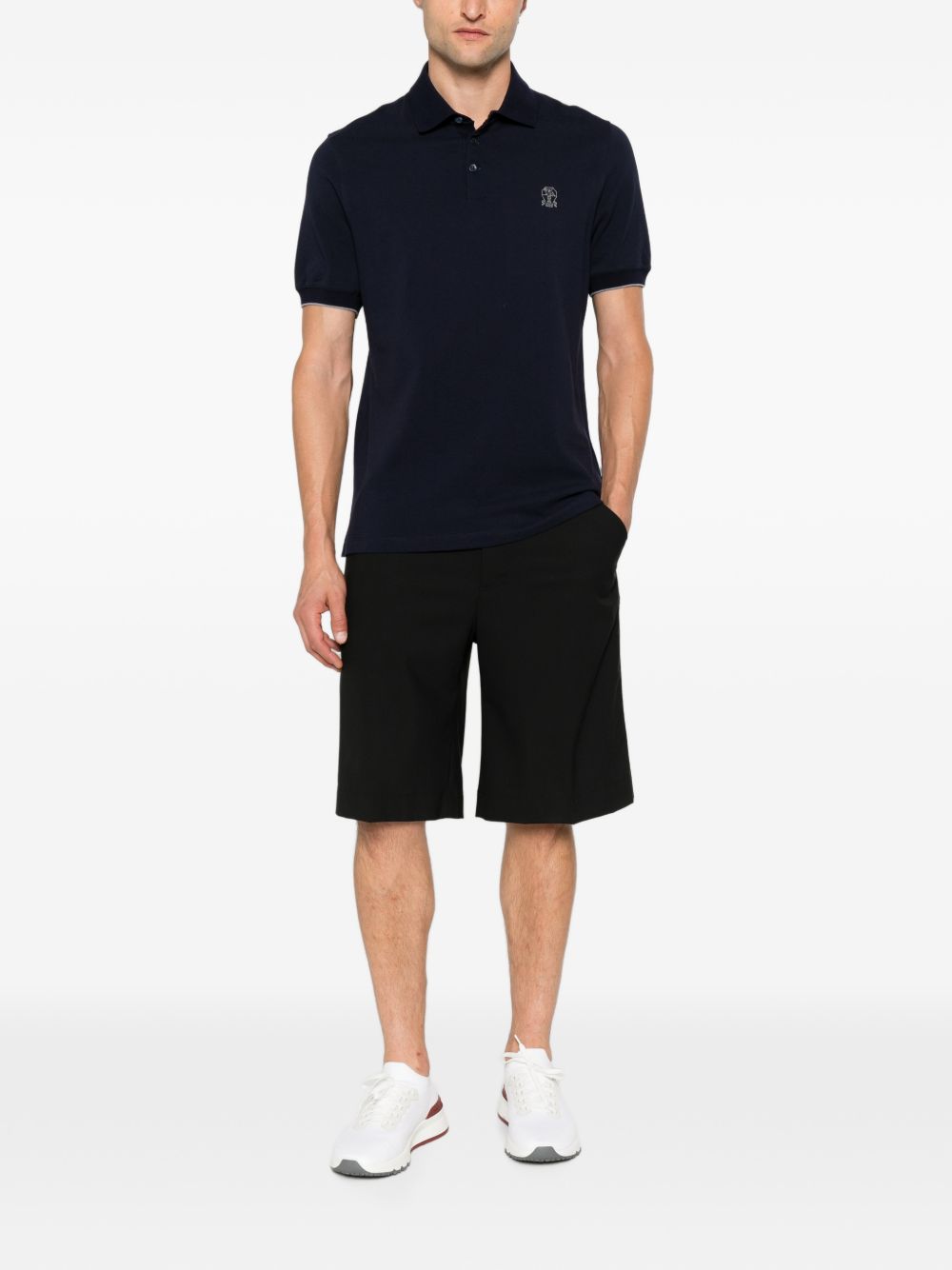 LOGO COTTON POLO SHIRT