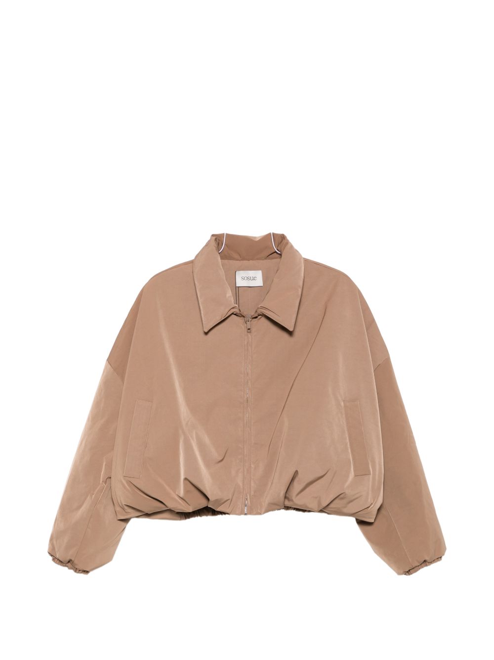 DRAWSTRING SHORT JACKET