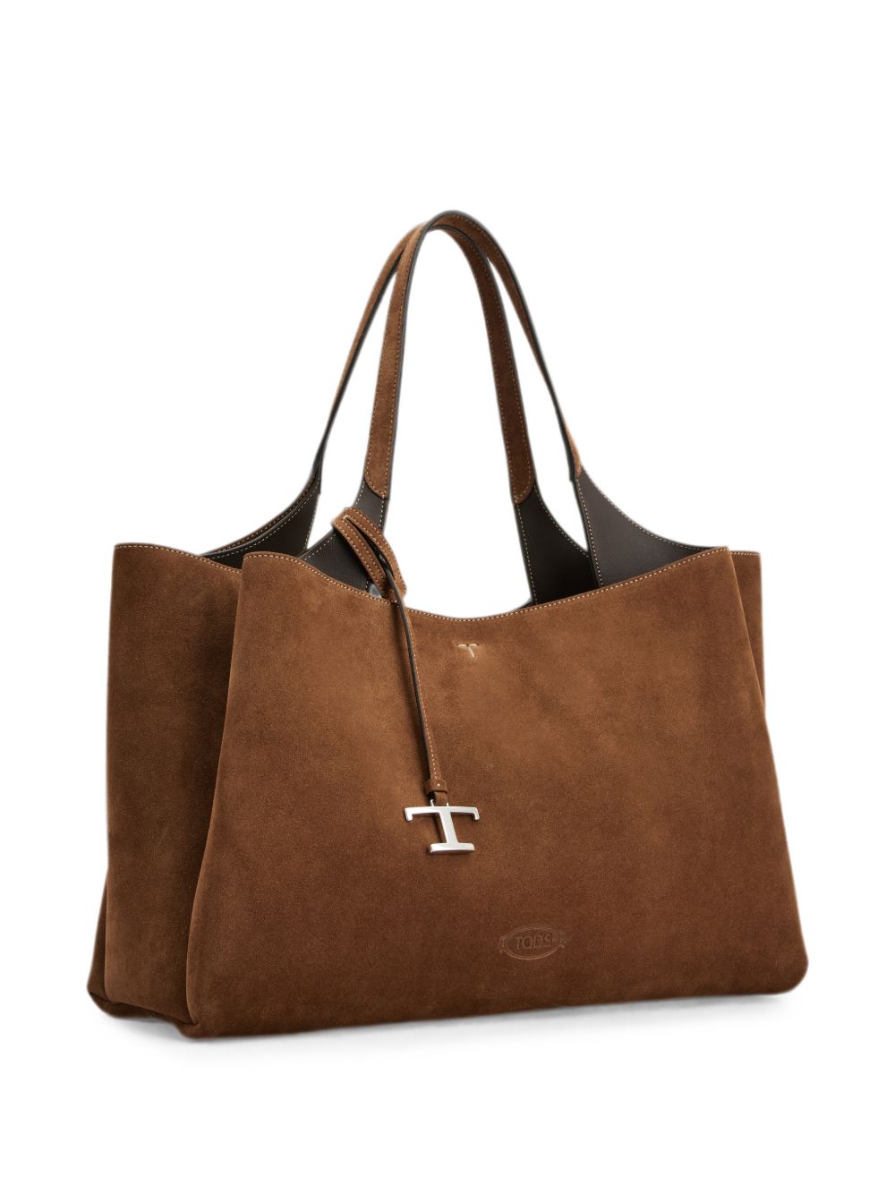 T TIMELESS MEDIUM LEATHER TOTE