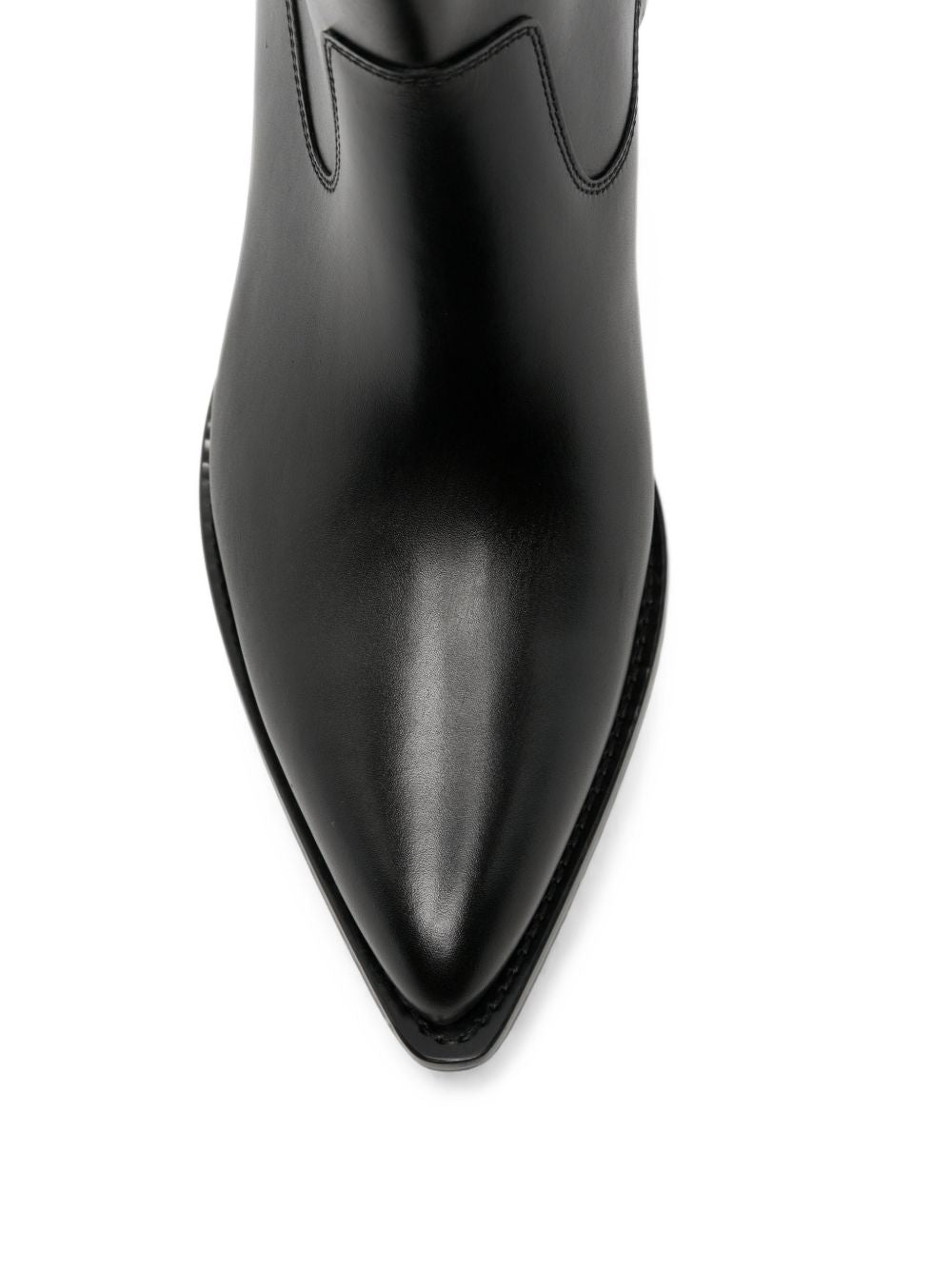 LEON LEATHER ANKLE BOOTS