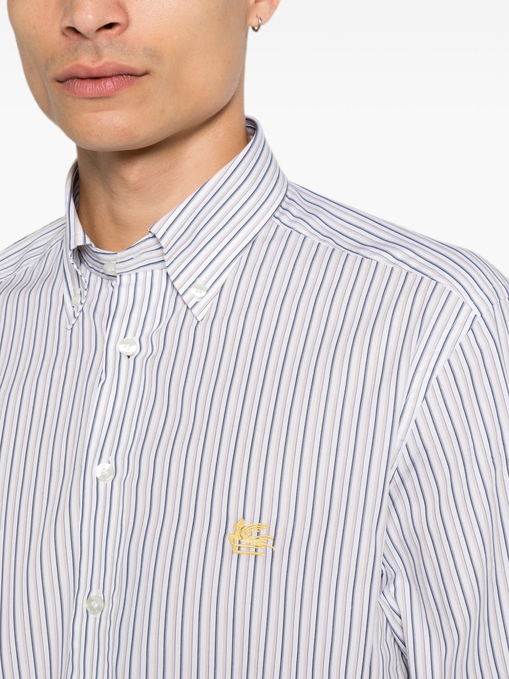 STRIPED COTTON SHIRT