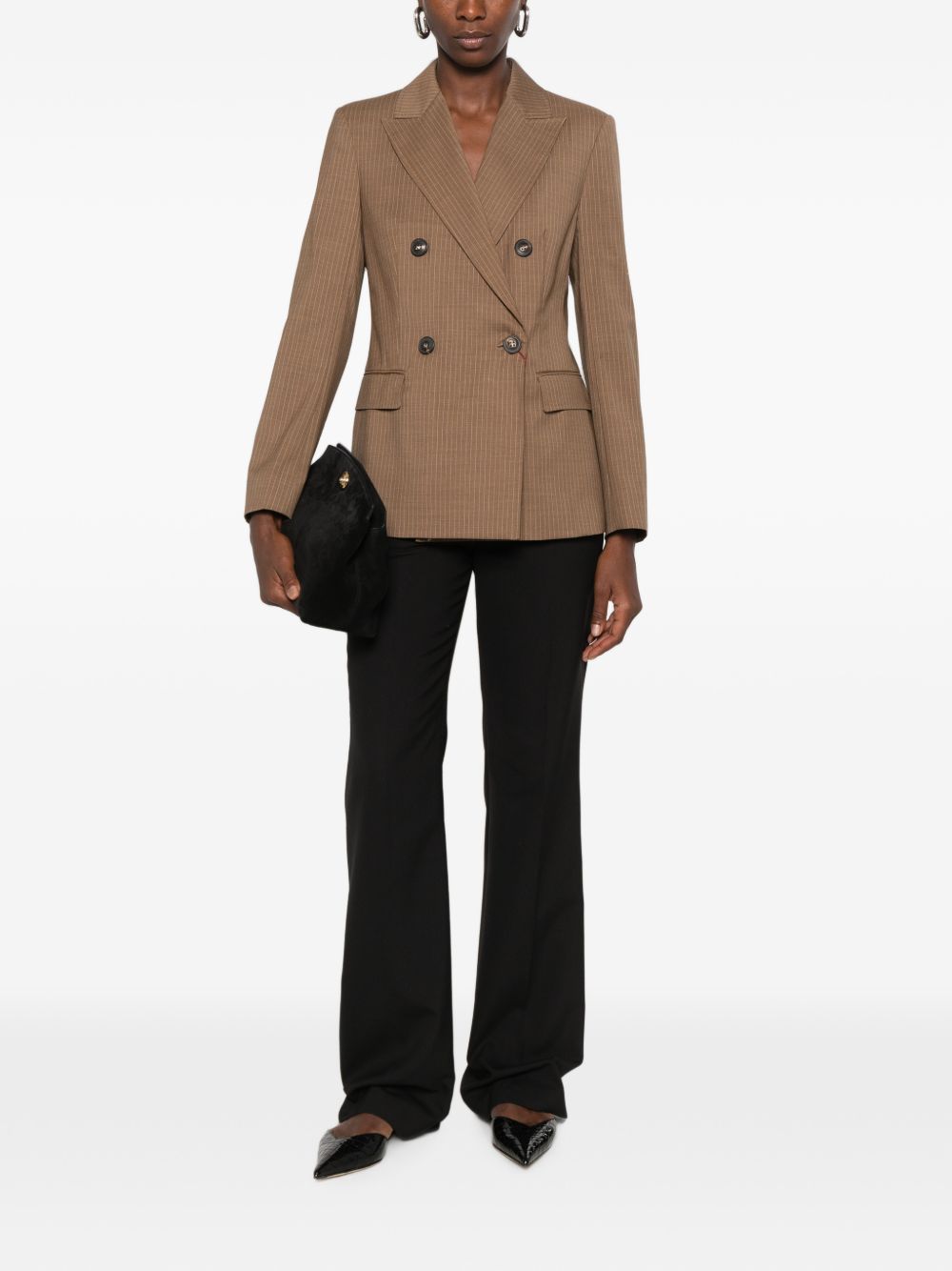 WOOL DOUBLE-BREASTED JACKET