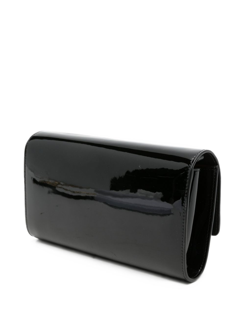 BETTINA PATENT LEATHER WALLET ON CHAIN