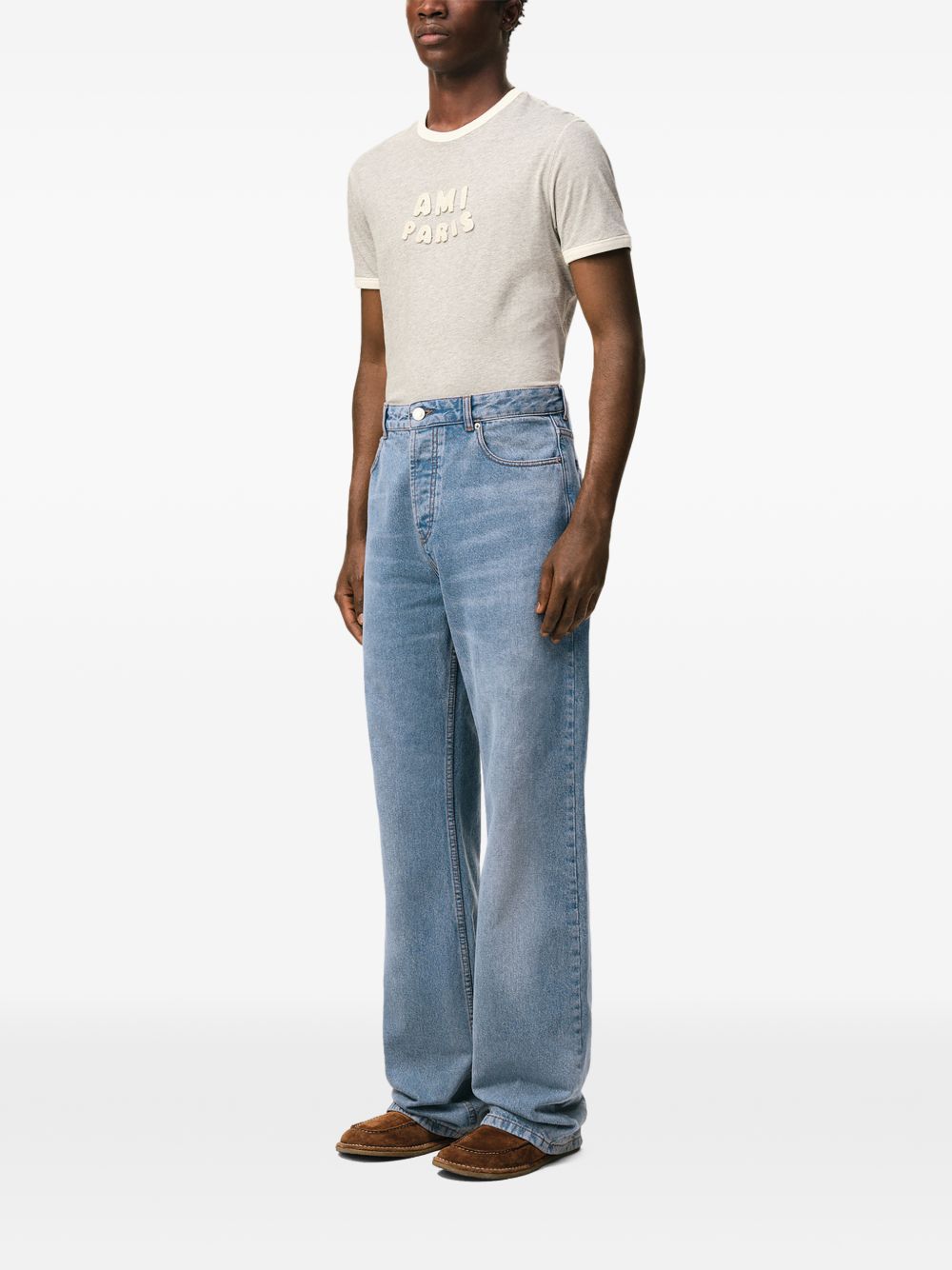 LARGE FIT DENIM JEANS