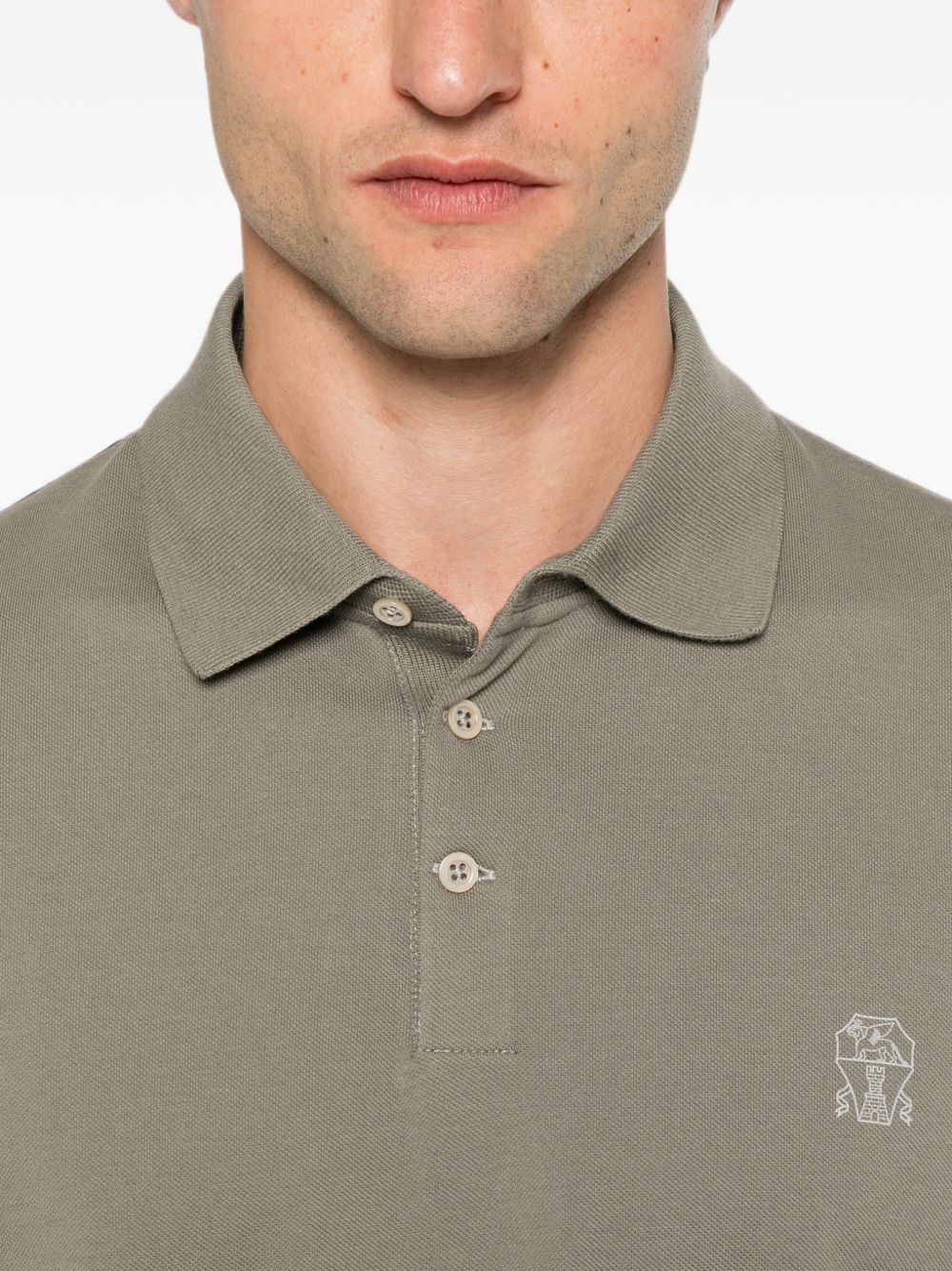 LOGO COTTON POLO SHIRT