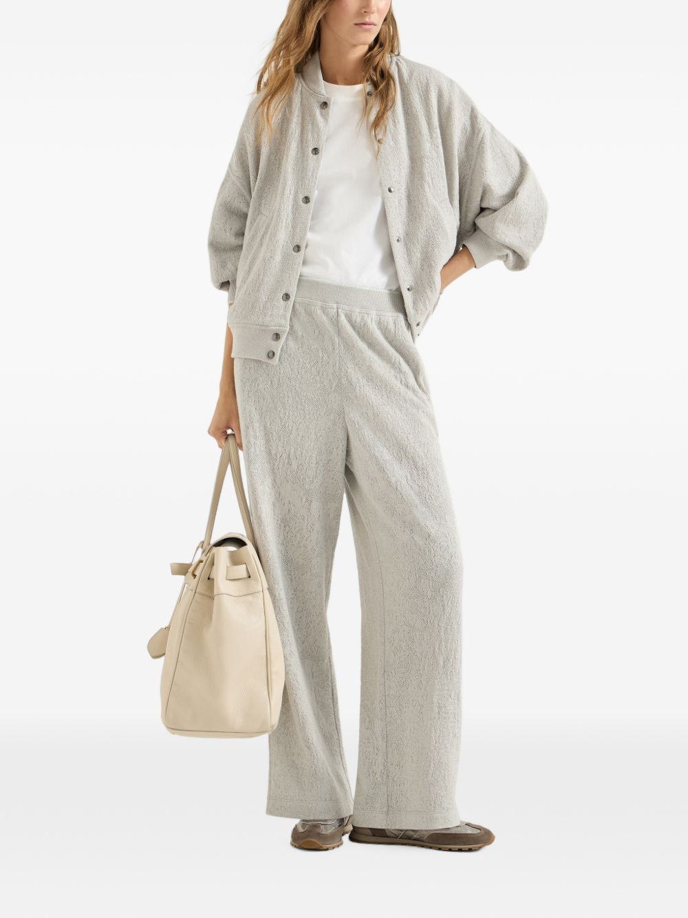 WOOL BLEND TROUSERS