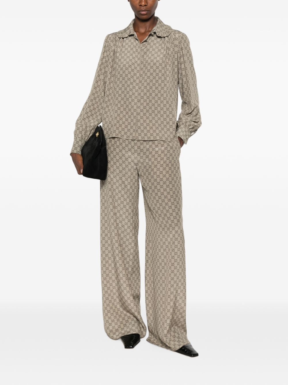 GG SILK TROUSERS