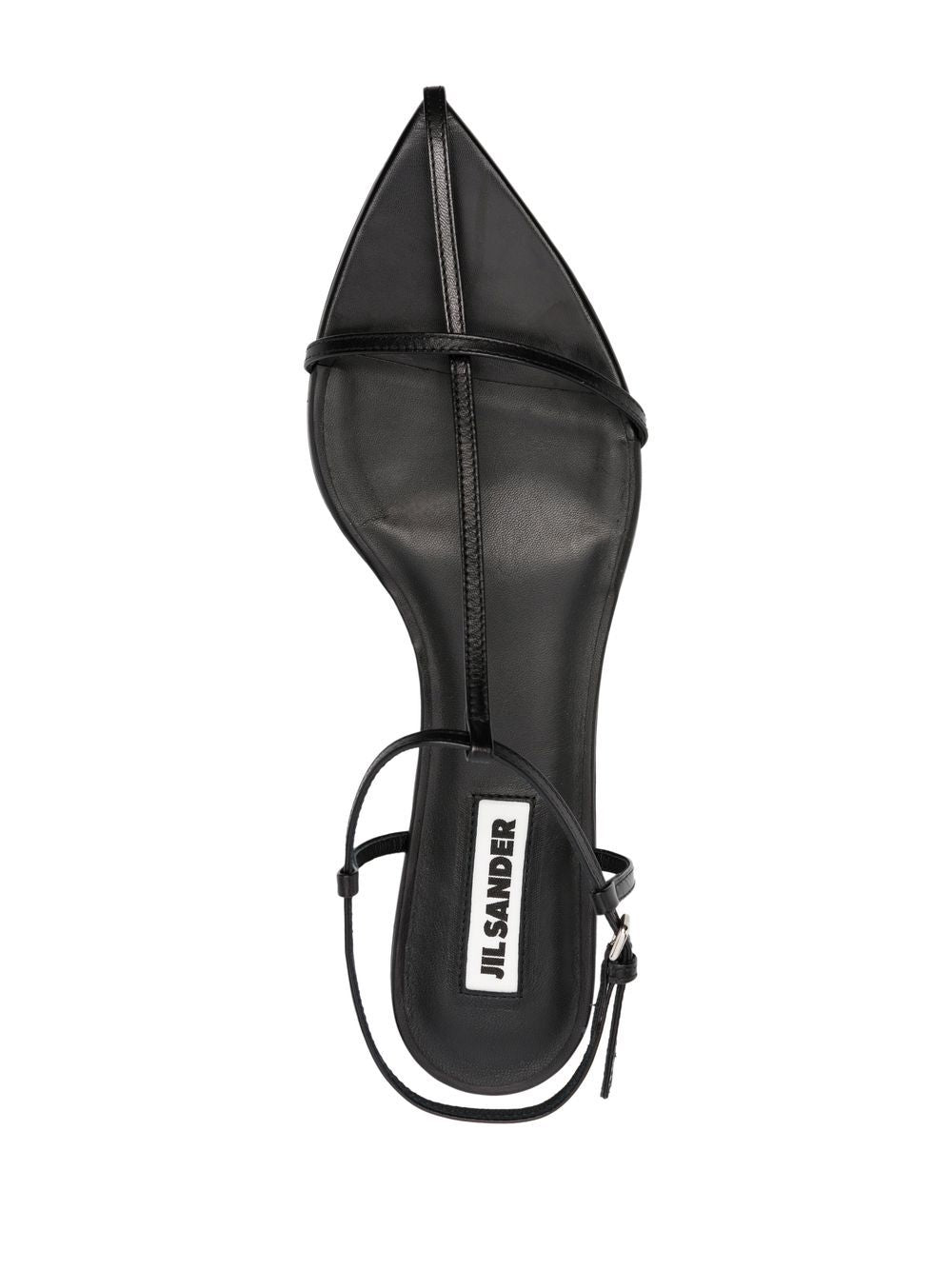 LEATHER FLAT SANDALS