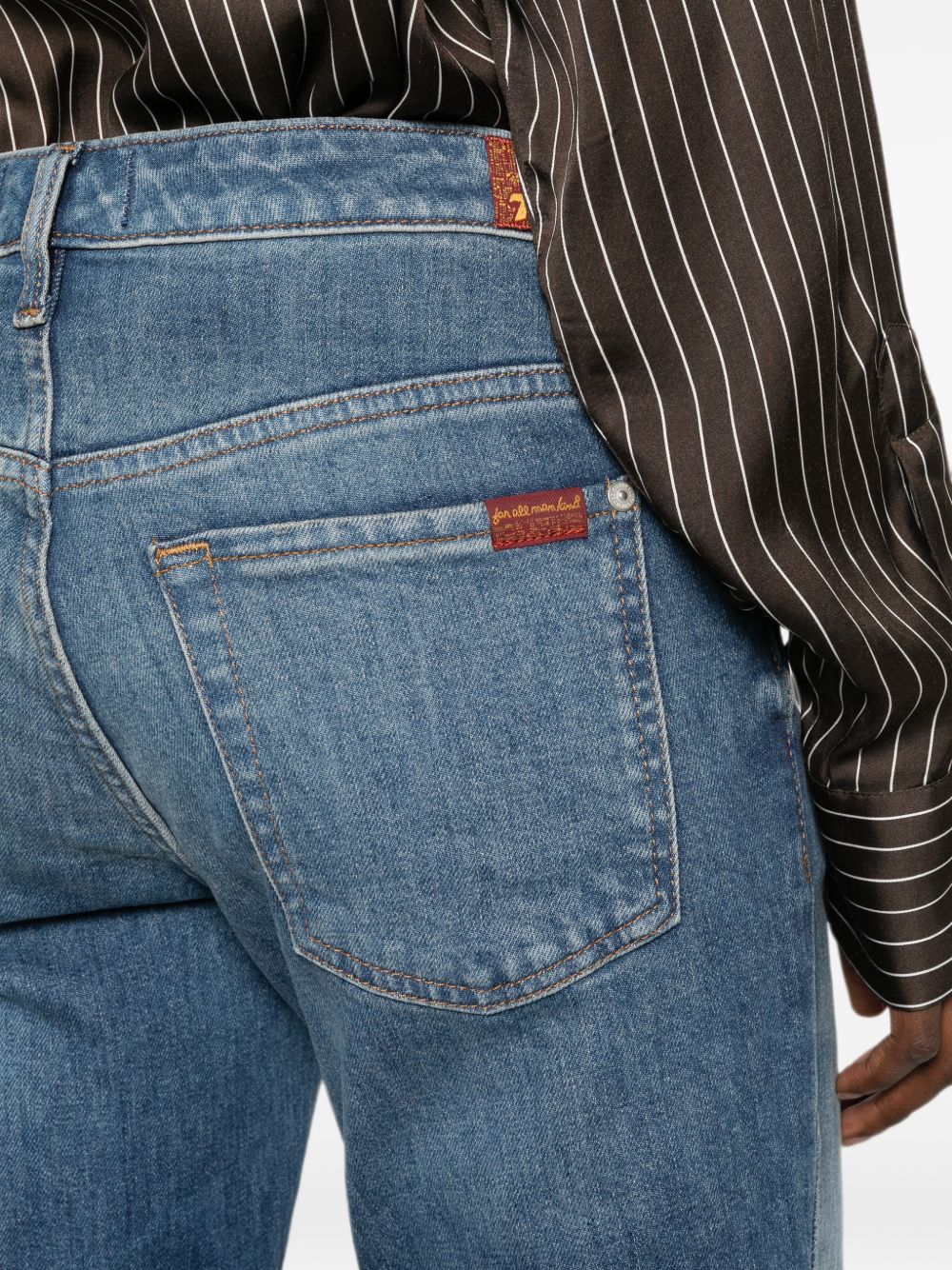 LOW CIGARETTE DENIM JEANS