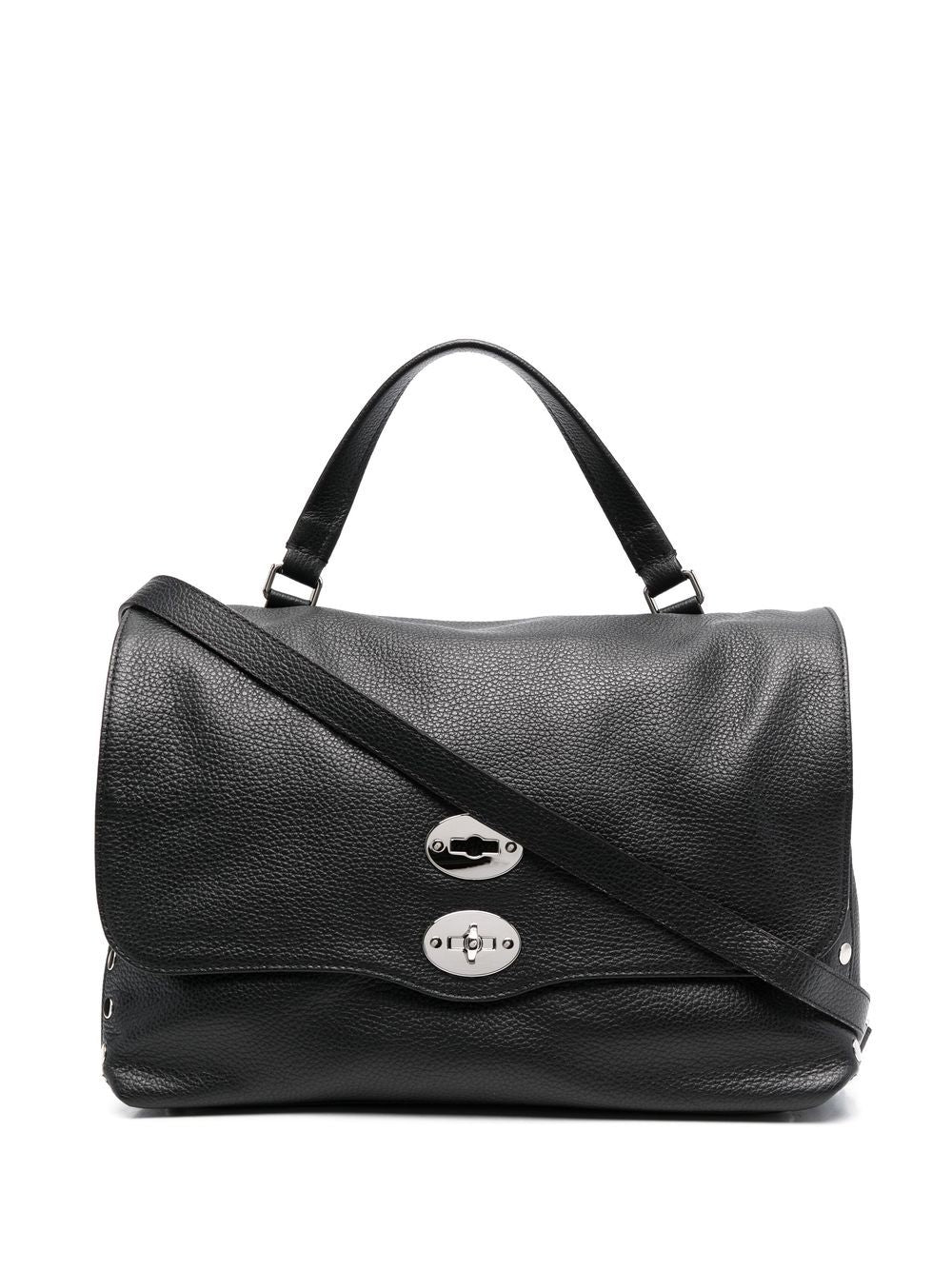 POSTINA DAILY MEDIUM LEATHER HANDBAG