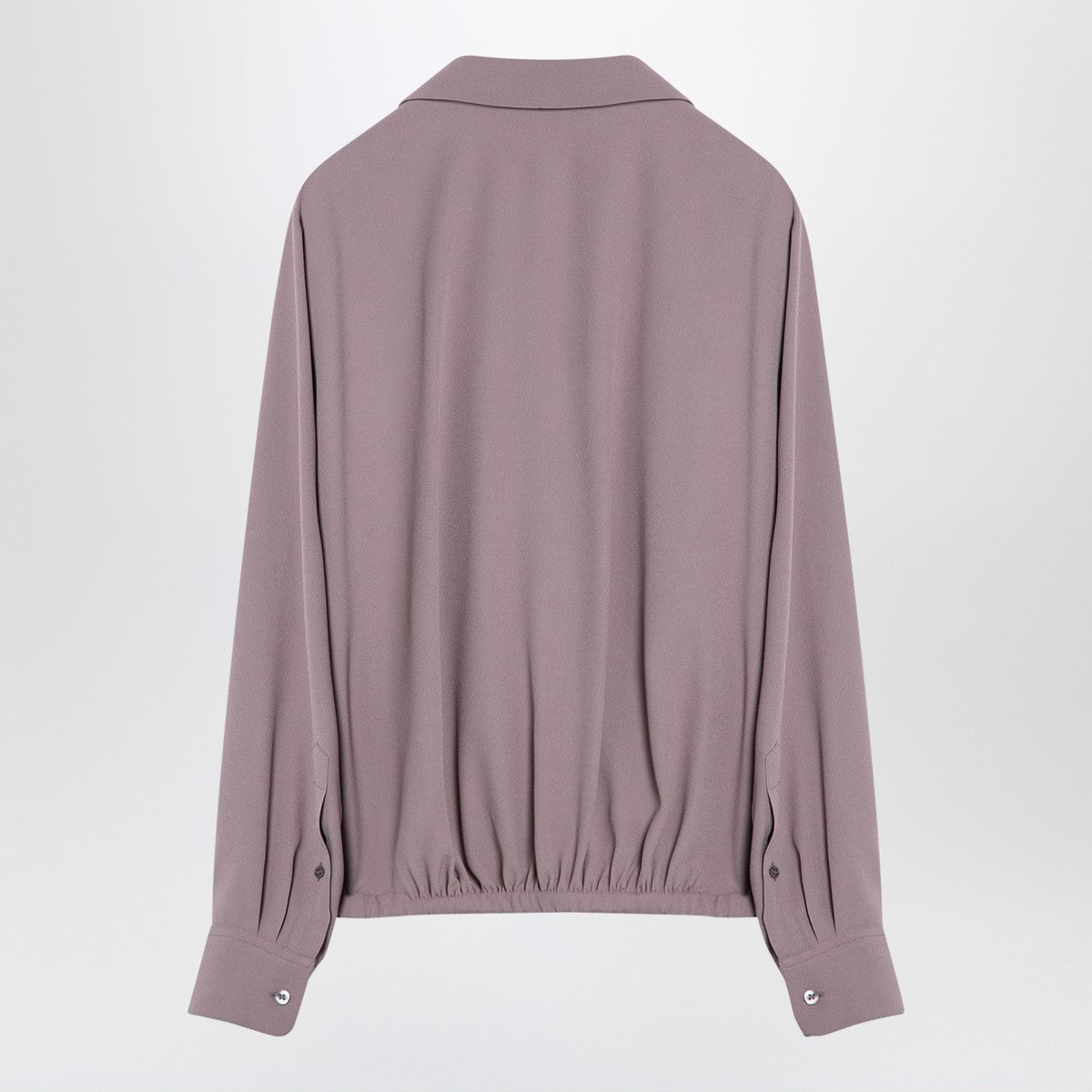 Dries Van Noten Pink viscose blend drawstring shirt Dries Van Noten 