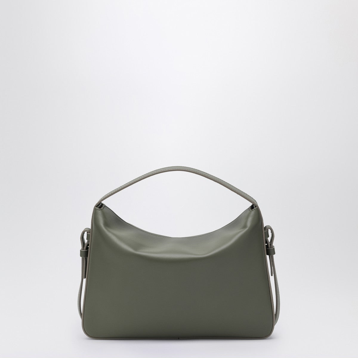 AESTHER EKME Soft Baguette bag in sage in leather AESTHER EKME 