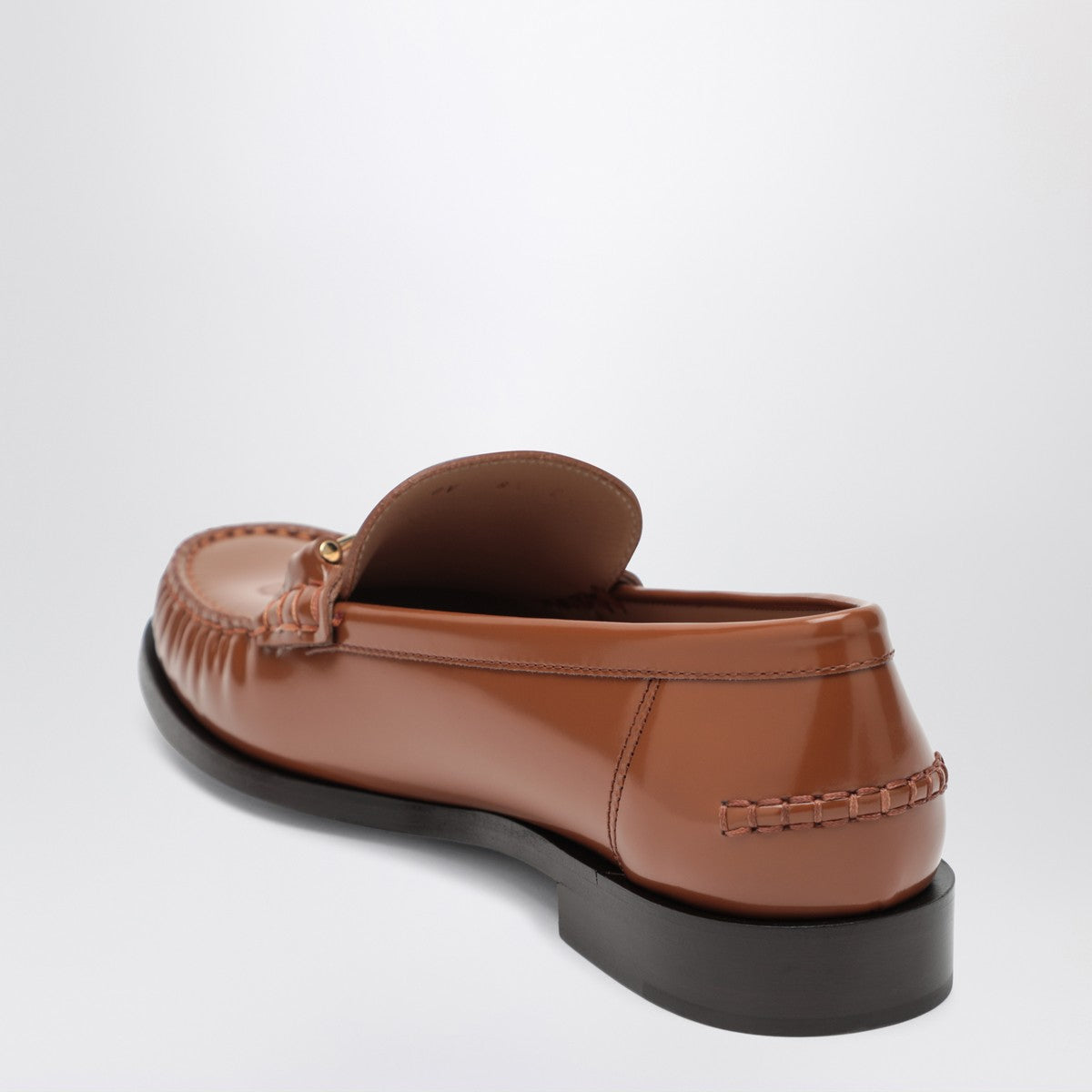 Ferragamo Moccasin with chain New Vara colour leather Ferragamo 