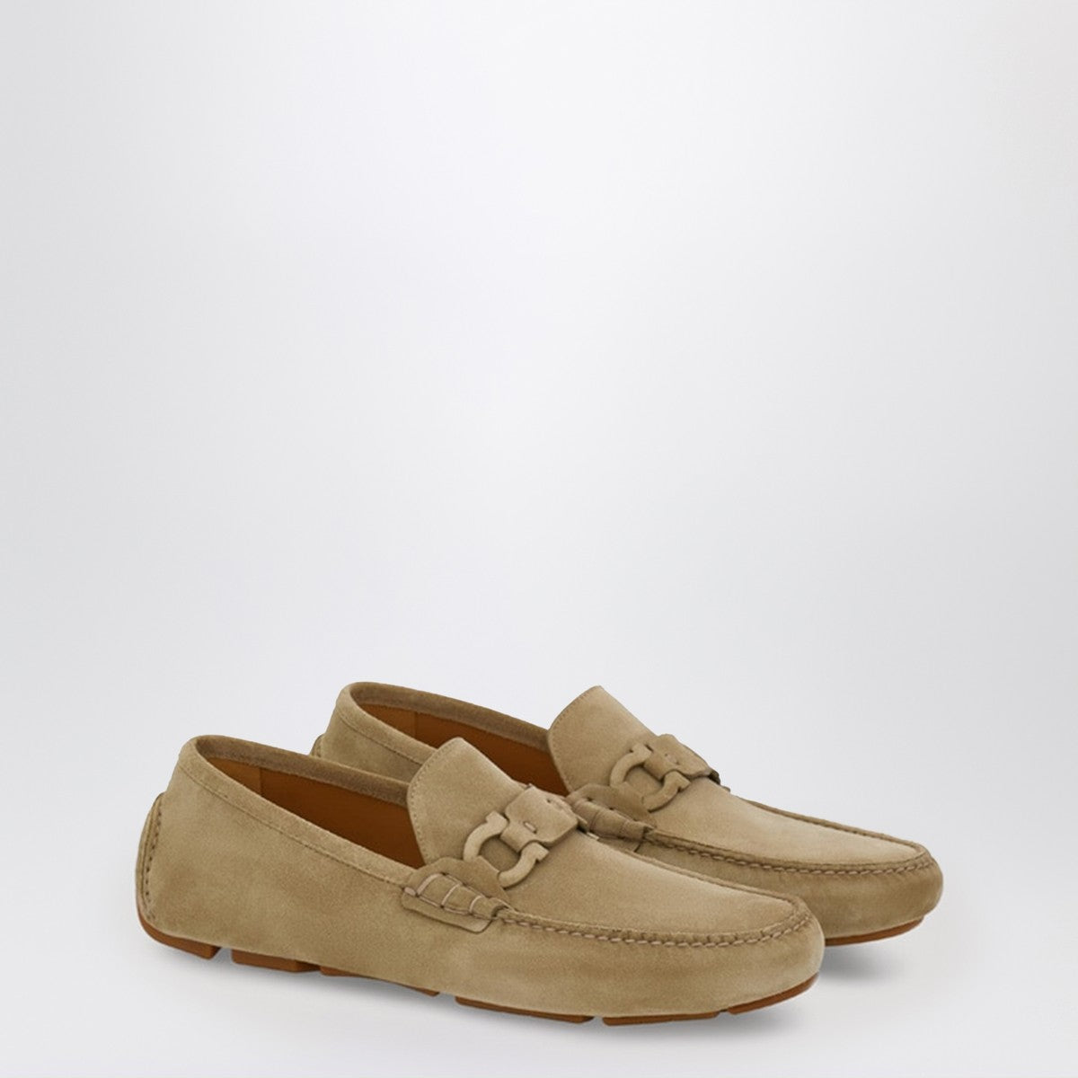 Ferragamo Safari-colored Gancini Driver loafer Ferragamo 