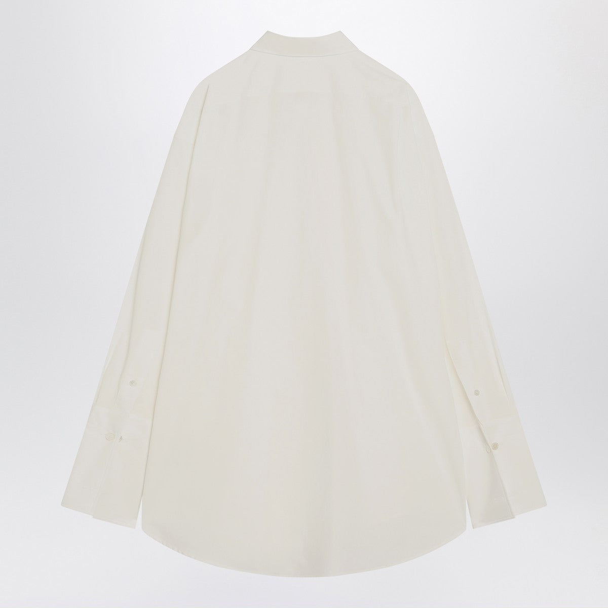 The Row White Ment cotton shirt The Row 