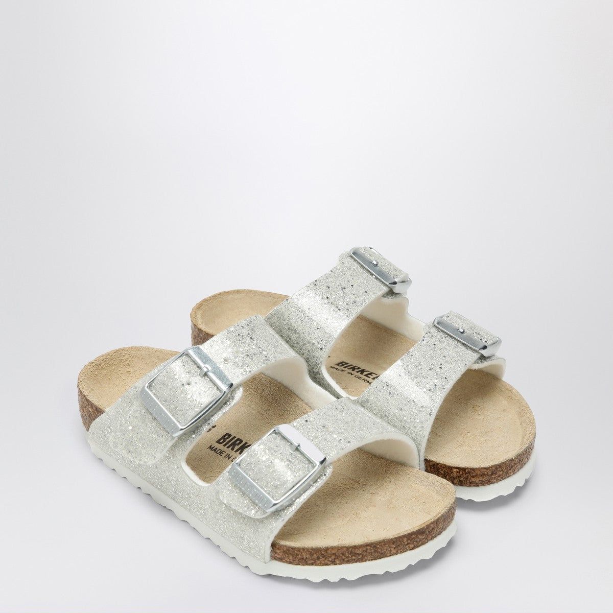 Birkenstock Slide Arizona Cosmic Sparkle White Birkenstock 