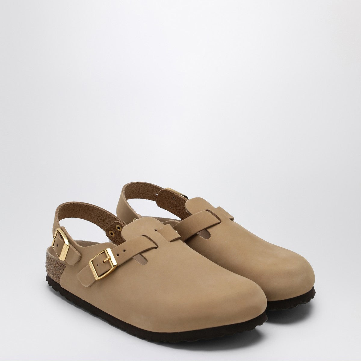 Birkenstock Sand coloured suede Tokyo slipper Birkenstock 