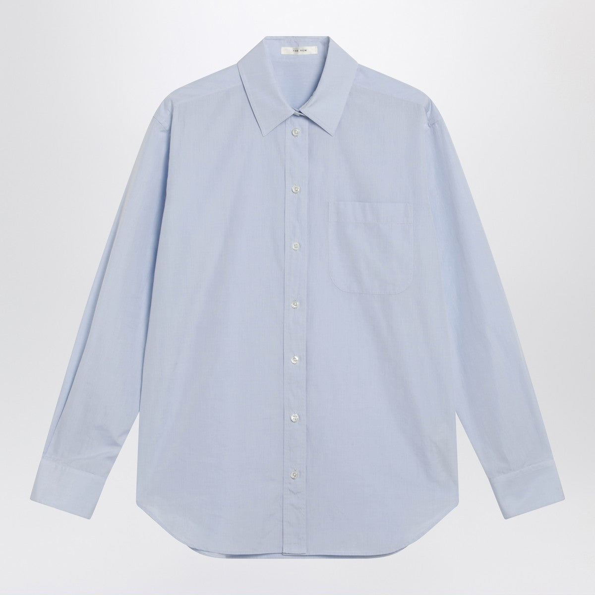 The Row Light blue cotton shirt The Row 